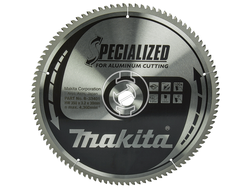 Makita 350x30 mm Z100 körfűrészlap