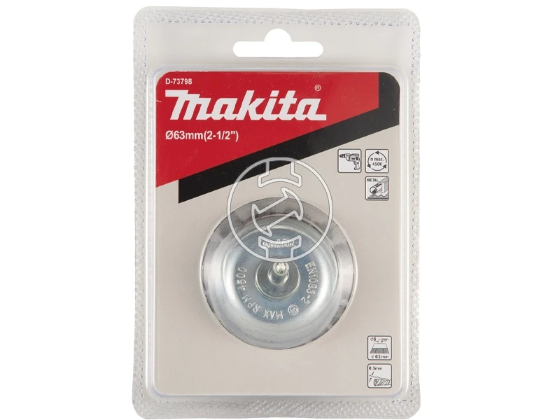 Makita 63x6mm csapos fazék-drótkorong