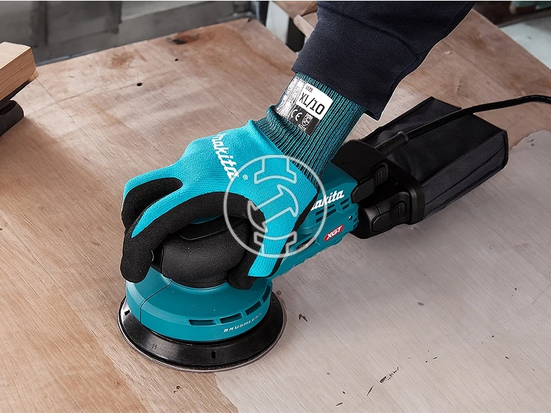 Makita BO003CGZ akkus excentercsiszoló 40Vmax 125 mm 3 mm