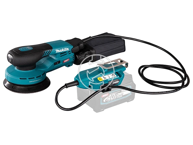 Makita BO001CGZ akkus excentercsiszoló 40Vmax 125 mm 5 mm