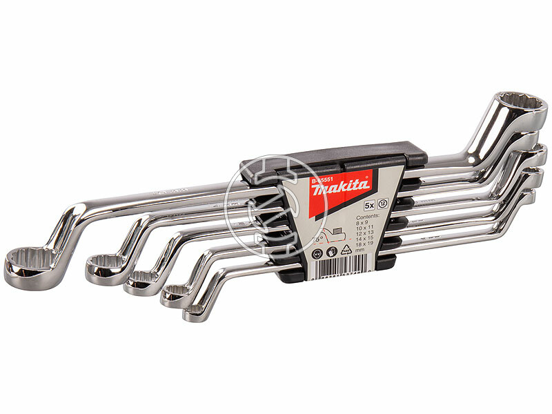 Makita csillagkulcs készlet 8x9, 10x11, 12x13, 14x15, 18x19mm