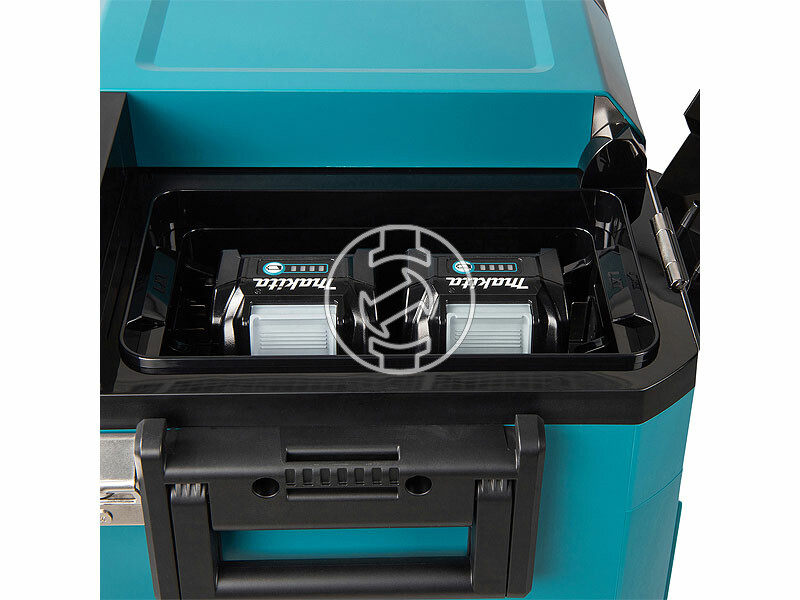 Makita CW004GZ 40Vmax XGT & 18V LXT 20l akkus hűtő-fűtő táska