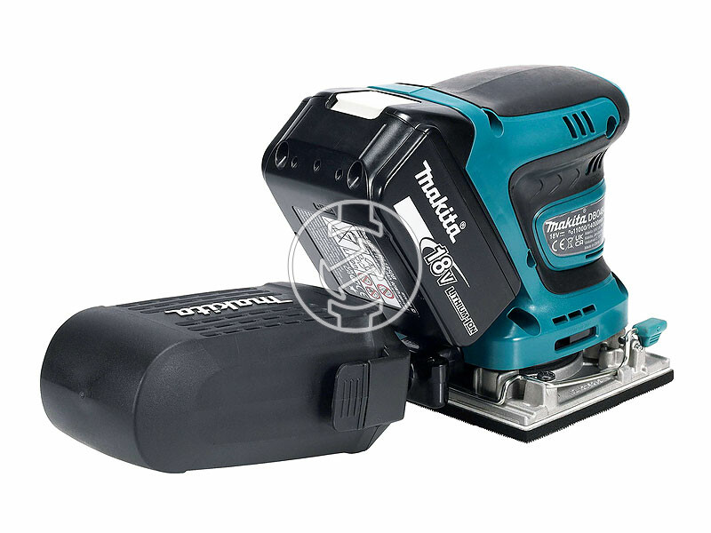 Makita DBO484Z 18V LXT akkus rezgőcsiszoló 112x102 mm