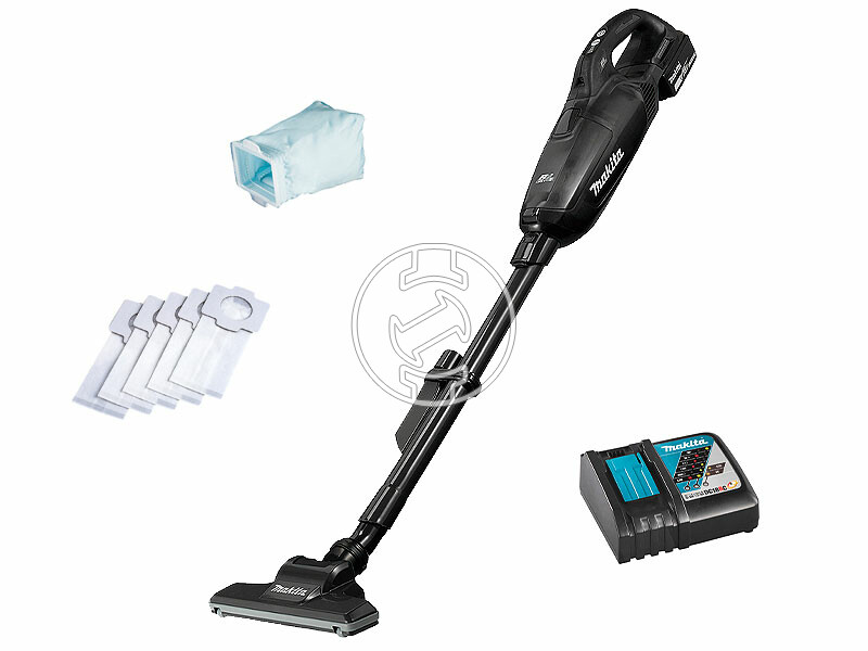 Makita DCL285FRFB 18V LXT BL 100 akkus kézi porszívó 1 x 3,0 Ah Fekete