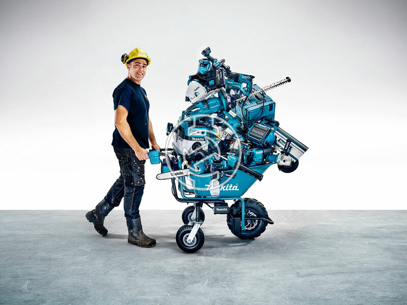 Makita DCU180Z akkus talicska (akku és töltő nélkül)