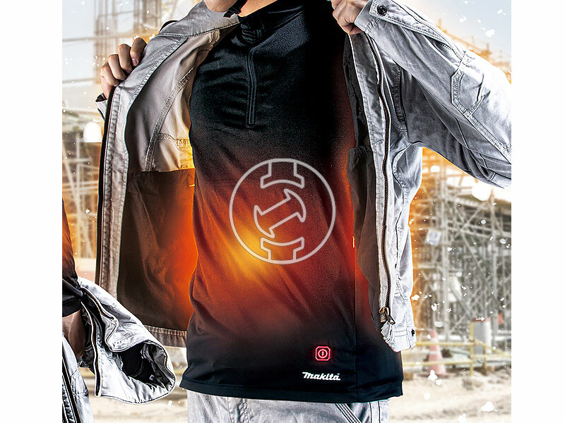 Makita DCX201CS 18V LXT fűthető aláöltöző felső S