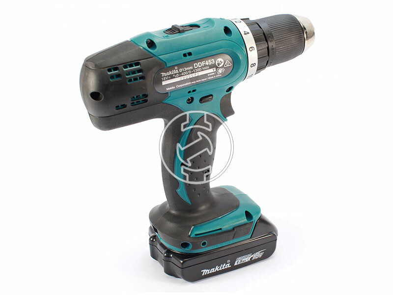 Makita DDF453ZK akkus fúrócsavarozó akku és töltő nélkül