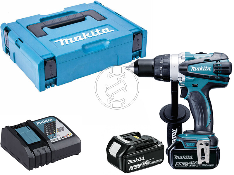 Makita DDF458RTJ akkus fúrócsavarozó tokmányos