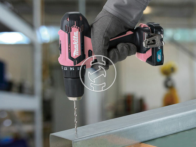 Makita DF333DSAP1 akkus fúrócsavarozó PINK