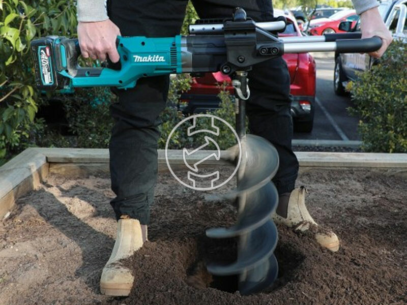 Makita DG002GM101 akkus függőleges földfúró 40 Vmax XGT 200 mm 1 x 4,0 Ah