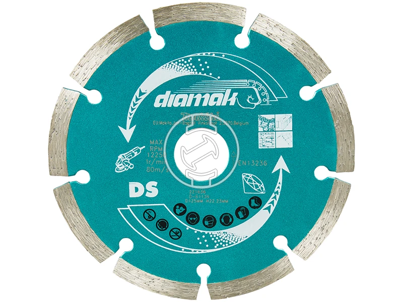 Makita Diamak gyémánt vágótárcsa 125 x 22,23 mm