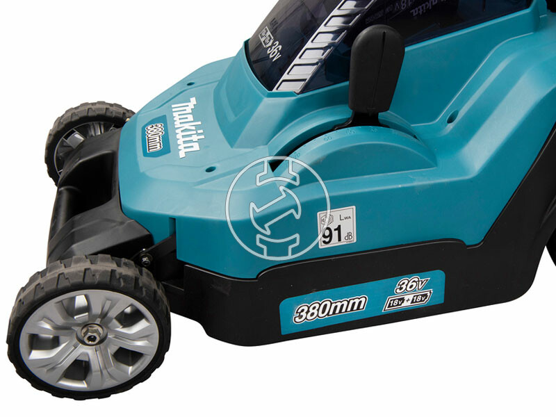 Makita DLM382PG2 akkus fűnyíró + 2 x 6,0 Ah + RD