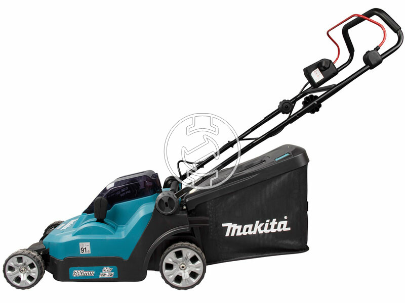 Makita DLM382PG2 akkus fűnyíró + 2 x 6,0 Ah + RD