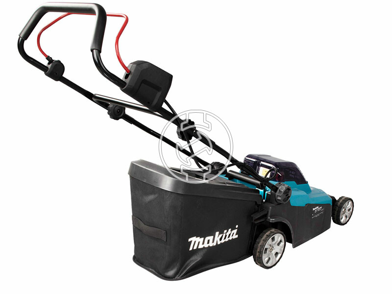 Makita DLM382PT2 akkus fűnyíró 36 V | 380 mm | 560 m2-ig | 2 x 5 Ah akku + töltő