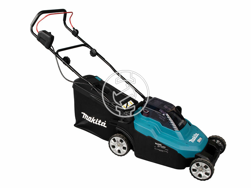 Makita DLM382PT2 akkus fűnyíró 36 V | 380 mm | 560 m2-ig | 2 x 5 Ah akku + töltő