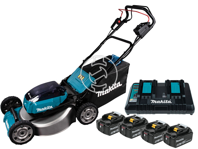 Makita DLM532PT4 akkus önjáró fűnyíró