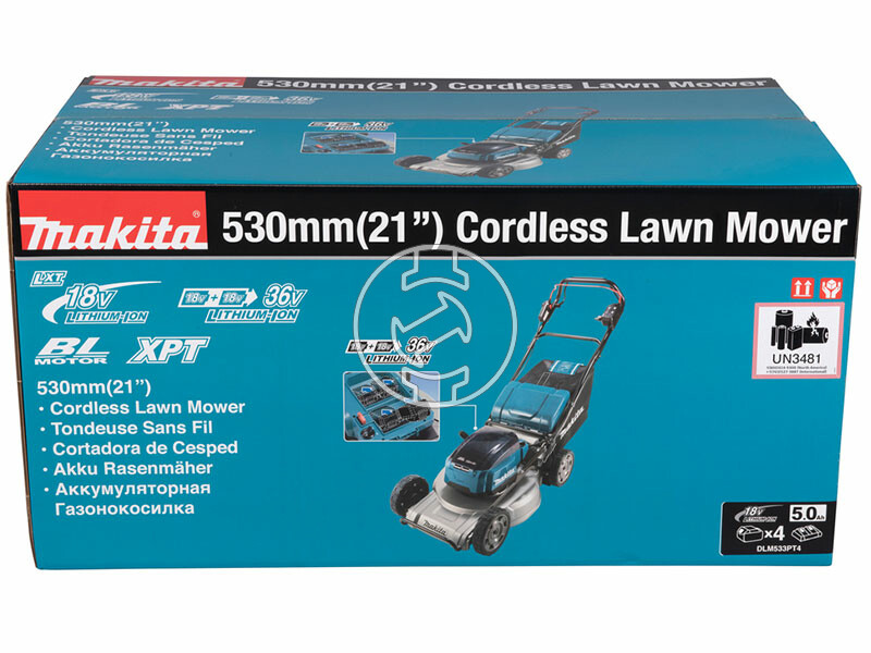 Makita DLM533PG4 akkus fűnyíró