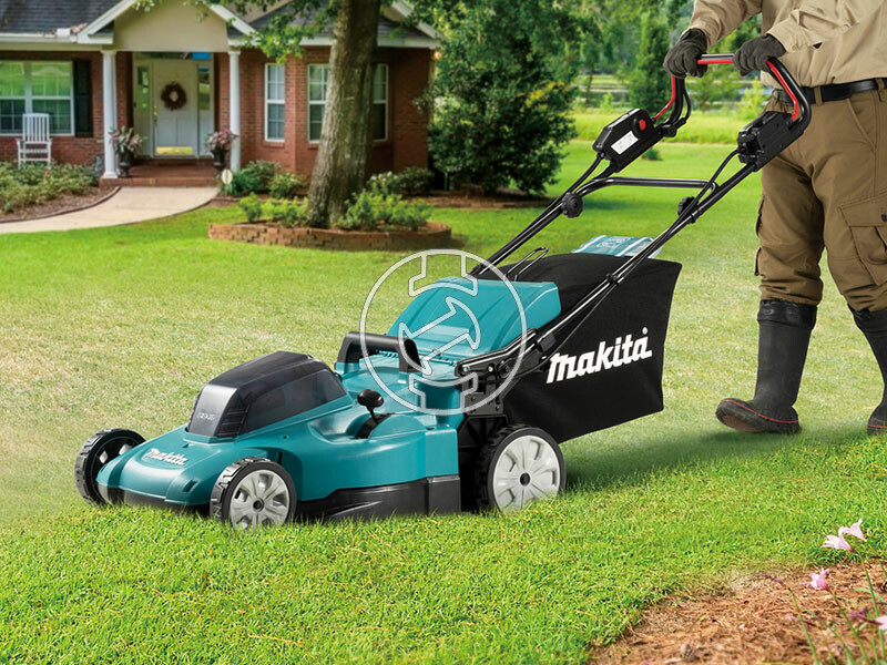 Makita DLM539PG4 akkus önjáró fűnyíró