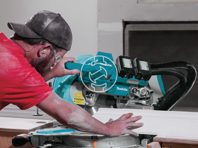 Makita DLS111PT2U akkus gérvágó