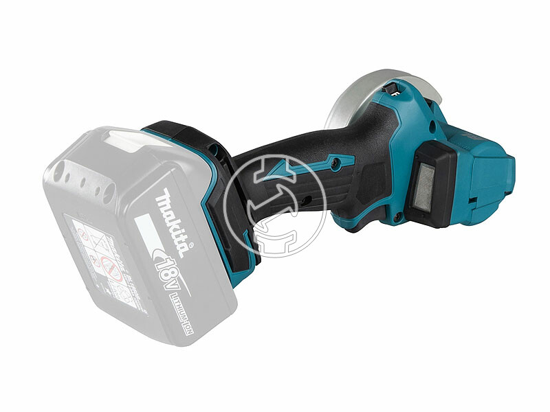 Makita DMC300RTJ 18V LXT BL AFT 76 mm akkus sarokcsiszoló 2 x 5,0 Ah