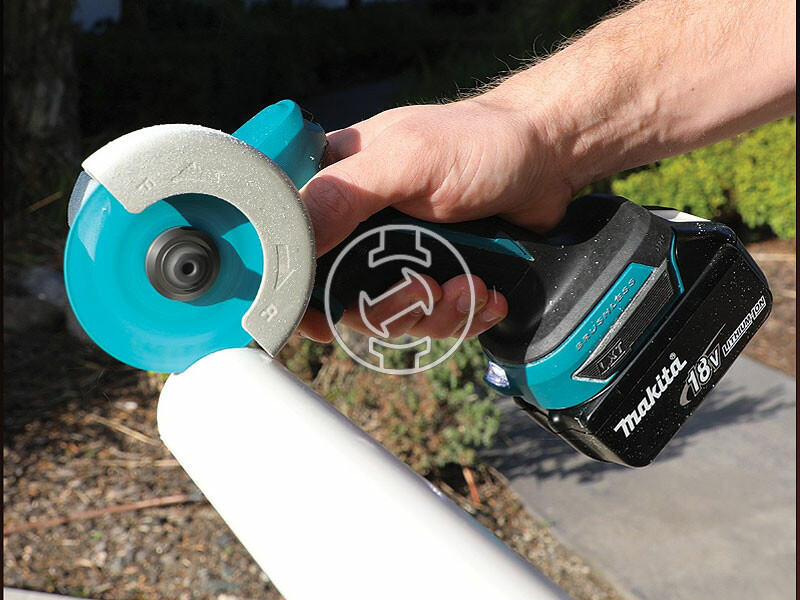 Makita DMC300Z 18V LXT BL AFT 76 mm akkus sarokcsiszoló