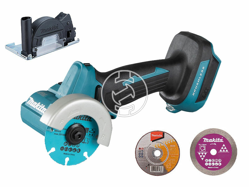 Makita DMC300Z akkus sarokcsiszoló 18 V | 76 mm | 20000 RPM | Szénkefementes | Akku és töltő nélkül | Kartondobozban