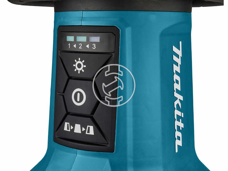 Makita DML810 akkus és hálózati térmegvilágító lámpa 5500/3000/1500 lm