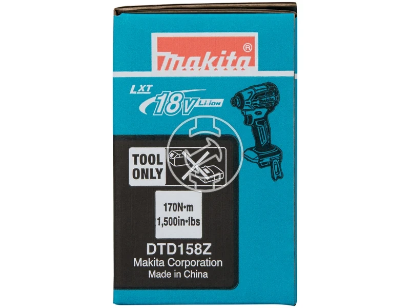 Kép: Makita DTD158Z akkus utvecsavarozo bitbefogassal 170 Nm_19.webp
