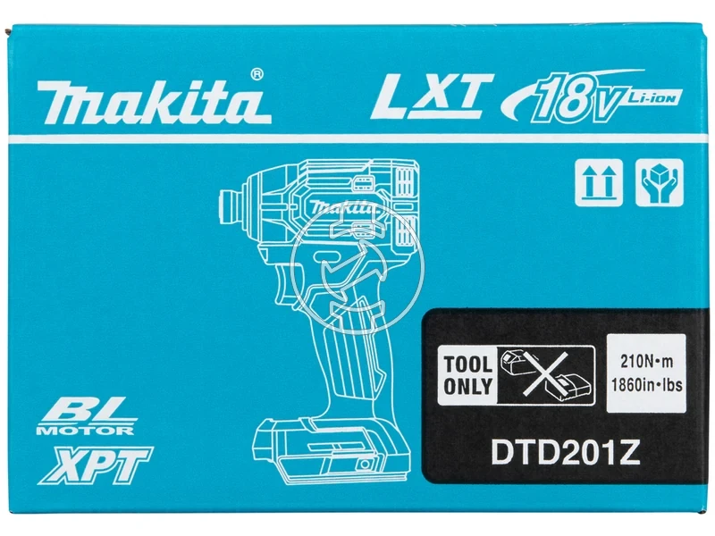 Kép: Makita DTD201Z akkus utvecsavarozo bitbefogassal 210 Nm_17.webp