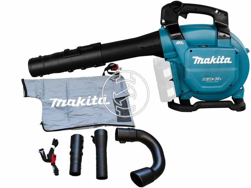 Makita DUB363ZV akkus lombfújó-szívó 2 x 18 V | 858 m3/h | 65 m/s | Szénkefementes | Akku és töltő nélkül
