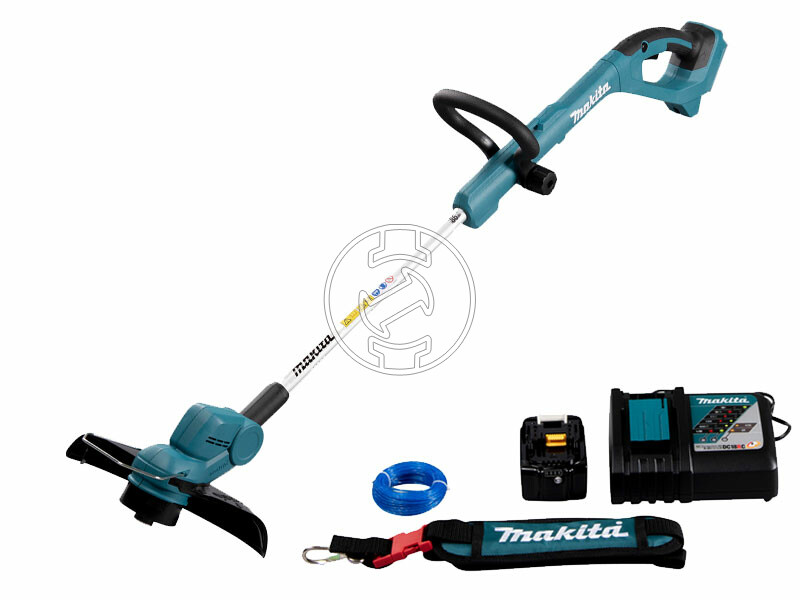 MAKITA 18V Brushless 300mm 1 X 5.0Ah Loop Handle Line Trimmer Kit DUR192LST | Total Tools