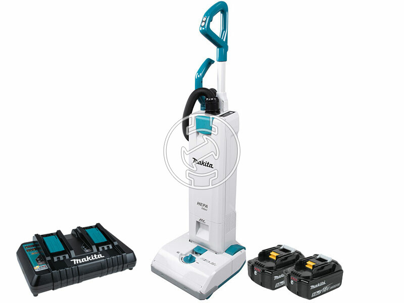 Makita DVC560PT2 akkus kézi porszívó 36 V | 5 l | Szénkefementes | 2 x 5 Ah akku + töltő | Kartondobozban