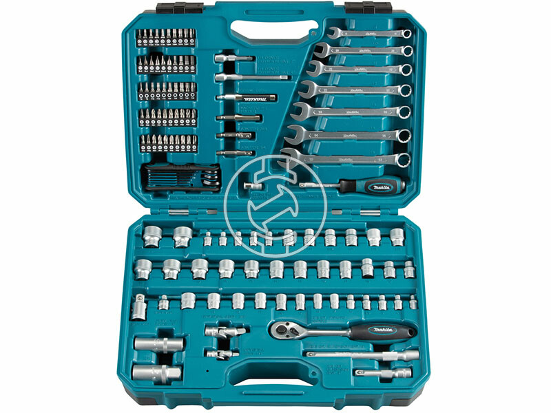 Makita E-06616 szerszám készlet 120 részes