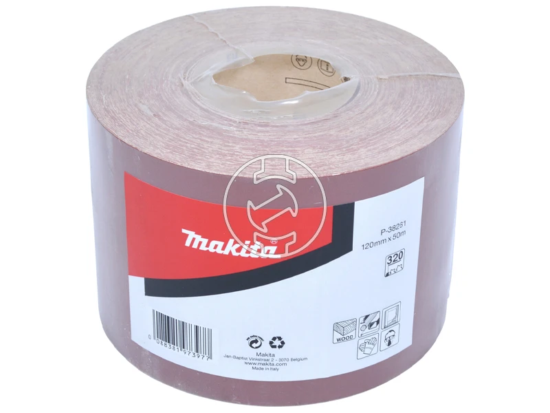 Makita 5000 x 120 mm | Szemcseméret: 320 | rezgőcsiszoló papír