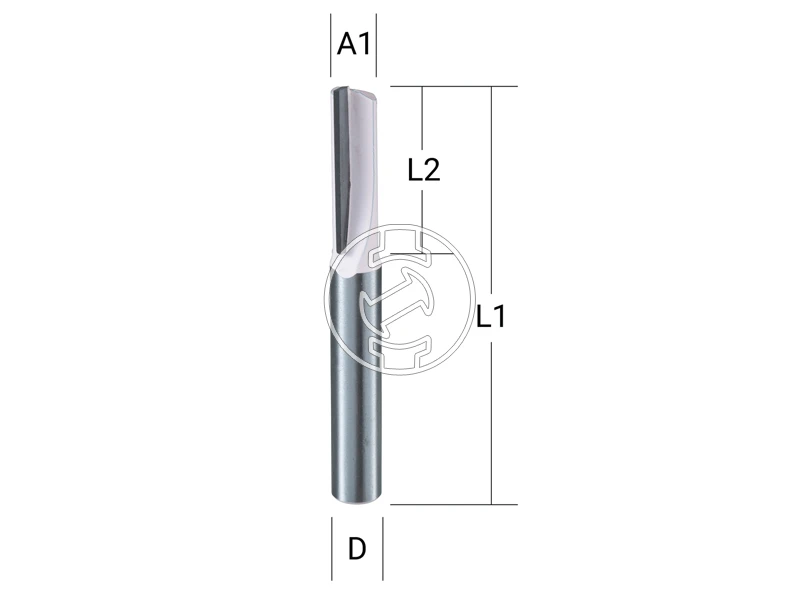 Makita felsőmaró fej 13 x 4 x 8 mm | Nútmaró