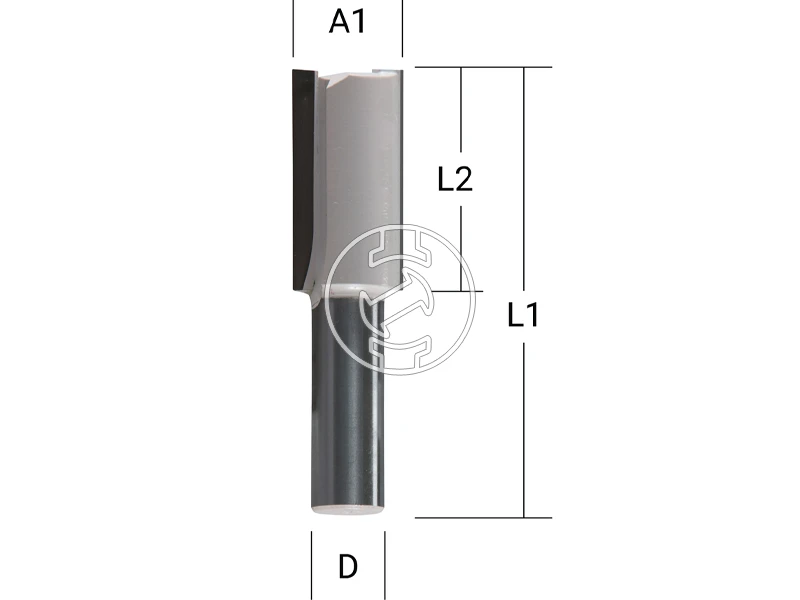 Makita felsőmaró fej 12,7 x 8 x 6 mm | Nútmaró