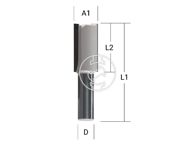 Makita felsőmaró fej 25,4 x 8 x 6 mm | Nútmaró