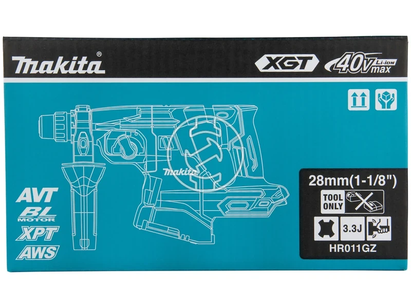Kép: Makita HR011GZ akkus furo-vesokalapacs SDS-Plus 28 mm 33 J_18.webp