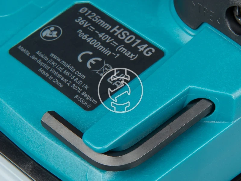 Kép: Makita HS014GZ akkus korfuresz 125 mm 6400 prm_12.webp