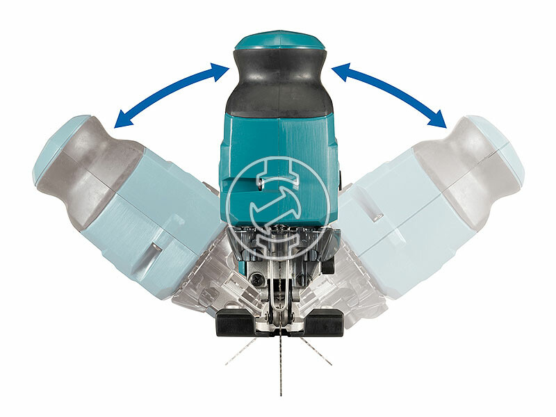 Makita JV001GD201 40Vmax XGT akkus dekopírfűrész 135 mm 2 x 2,5 Ah