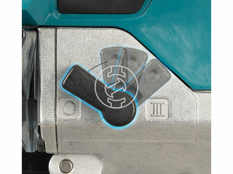 Makita JV001GD201 40Vmax XGT akkus dekopírfűrész 135 mm 2 x 2,5 Ah