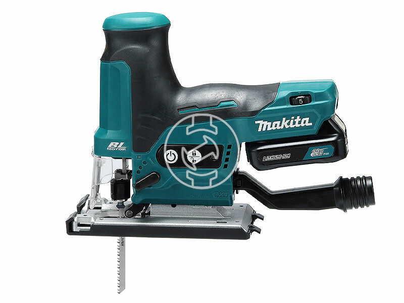 Makita JV102DZ akkus dekopírfűrész 10,8 V/12 V | 90 mm | Szénkefementes | Akku és töltő nélkül | Kartondobozban