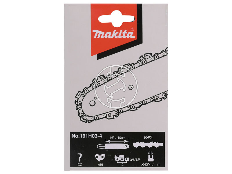 Makita lánc 40 cm, sz: 56, 1,1 mm, 3/8˝ 90PX UC4041
