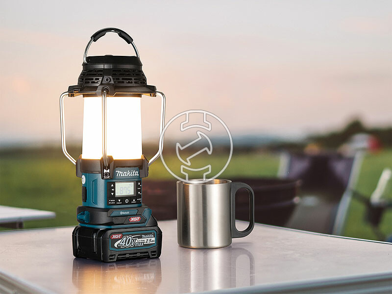 Makita MR010GZ 40Vmax XGT BLUETOOTH akkus rádió és lámpa