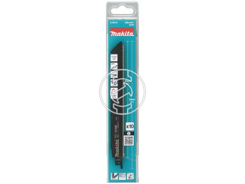 Kép: Makita Orrfureszlap femhez 228 mm x 11 mm 10 db_1.webp