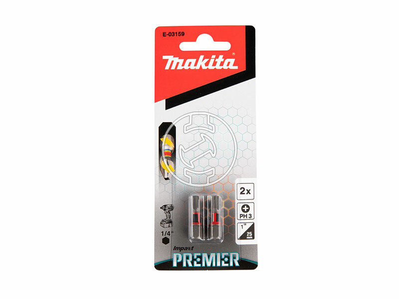 Makita 25 mm | PH3 | 1/4 inch phillips behajtóbit 2 db