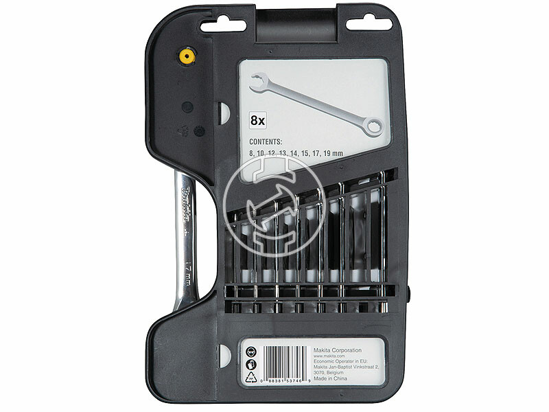 Makita racsnis csillag-villáskulcs készlet 8-19mm