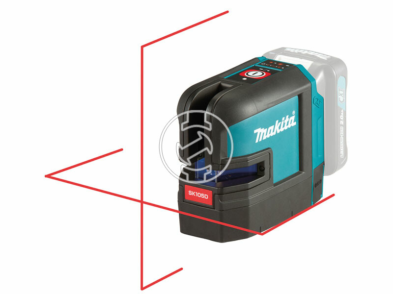Makita SK105DZ akkus keresztvonalas lézer akku és töltő nélkül