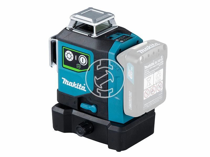 Makita SK700GD Zöld vonallézer Hatósugár jelfogóval: 0 - 70 m | Akku és töltő nélkül | Kofferben