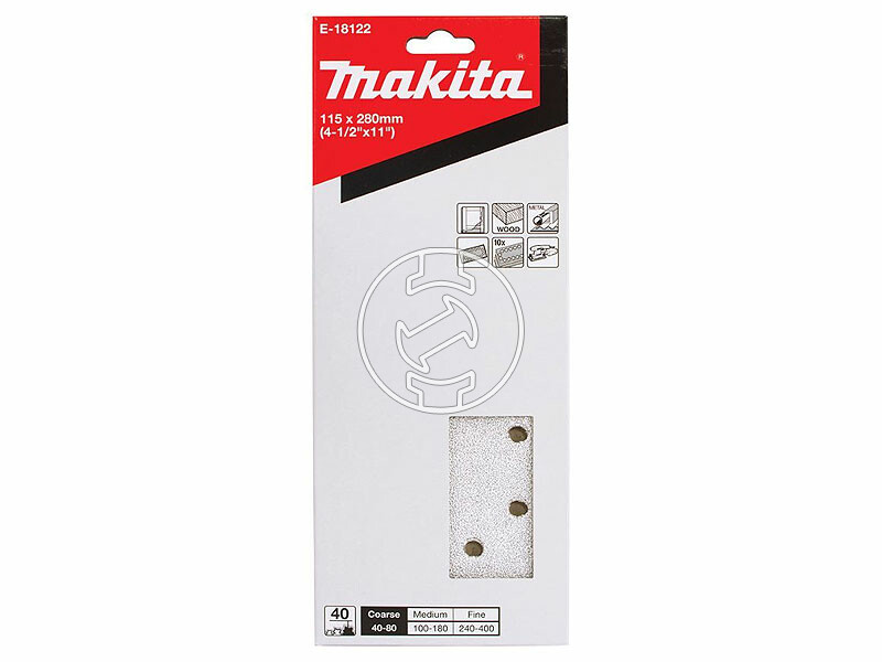 Makita tépőzáras csiszolópapír 115x280mm A40